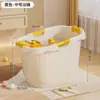 Balde para Banho de Bebê, Banheira para Bebê, Balde de Banho Infantil, Balde Grande para Natação, Balde Bidet Doméstico Infantil, Inverno