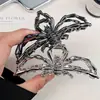 Pinza Metálica de Araña Pinza de Tiburón Grande Pinza de Cola de Caballo de Moda Decoración de Pinza para el Cabello de Fiesta de Halloween Pinza de Garra para el Cabello al por Mayor