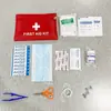 Kit de Primeiros Socorros para Exportação Amazon Transfronteiriça de Comércio Exterior, Kit de Emergência Eva de 18 Peças Resistente a Terremotos para Montagem em Carro, Kit de Sobrevivência para Exterior