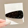 Presilha de cabelo doce e estilosa para mulheres, única e de alto valor, acessório de cabelo simples e sofisticado para franja