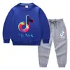 Conjunto de Ropa Infantil Transfronterizo Nuevo Primavera y Otoño 2026: Conjunto de Dos Piezas para Niños: Sudadera y Pantalón Largo, Atuendo de Algodón de Manga Larga de Color Sólido para Bebés
