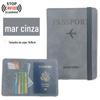 Cross-border Explosivo Spot RFID Passport Bag Puleather Multi-função SIM Card ID Bag Leather Cover Passport Holder