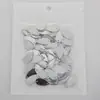 Sementes de melão 9*17mm furo duplo furadeira de costura à mão DIY roupas de dança sapatos e chapéus acessórios com formato furo duplo acrílico flat drill