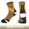 Calcetines deportivos profesionales Mingjun coolmax para correr maratón absorción de sudor amortiguación RUN puntera sin costuras calcetines con hilo reflectante