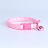 Nova coleira para animais de estimação, sino para cachorro, pegada clássica, gato, cachorro, produtos para animais de estimação, 1.0, fivela de segurança, coleira para gatos