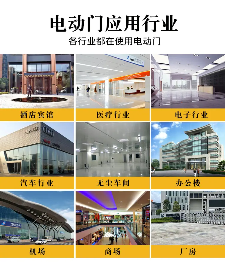 自动透明卷闸门