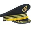 Gorra de Capitán Personalizada de Fábrica Air China Sombrero de Ala Ancha Sombrero de Piloto para Hombres y Mujeres