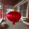 Linternas Rojas de Hierro para Año Nuevo y Festival de Primavera, Decoraciones Festivas, Linternas Impermeables para Exteriores, Linternas de Hierro, Nuevos Modelos Publicitarios
