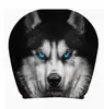 Funda de Reposacabezas para Coche con Estampado de Calavera Negra de Comercio Exterior Transfronterizo, Estilo Elástico Universal, Funda de Reposacabezas para Coche Original y Divertida