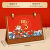 Calendario de Escritorio de Cuero Nuevo Personalizado Año 2025 de la Serpiente Adorno de Calendario de Escritorio Creativo para Empresas Regalo