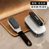Escova para Limpeza de Sapatos, Escova Especial para Lavanderia, Escova de Cerdas Duras com Cabo Longo, Escova de Limpeza, Escova de Sapatos, Escova Multifuncional para Roupas e Sapatos