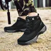 Otoño e Invierno nuevos zapatos de senderismo para senderismo zapatilla de combate para hombre al aire libre botas tácticas de entrenamiento botas Martin cálidas