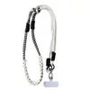 Venta al por mayor del fabricante Nuevo estilo coreano Lanyard de color para teléfono móvil Cuerda larga Correa diagonal para niñas Cuerda Anti-pérdida Nudo plano fuerte Tejido