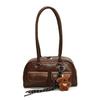 Bolso Sobaco Vintage para Mujer 2024 Nuevo Textura de Alta Gama Bolso Tote de Hombro Nicho Gran Capacidad Bolso de Mano Portátil