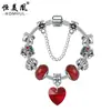 Pulsera colgante de árbol de la vida con incrustaciones de diamantes europea y americana, joyería de lujo en stock al por mayor, artículo más vendido en AliExpress y comercio electrónico transfronterizo