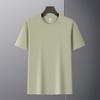Camiseta de Manga Corta con Cuello Redondo y Logo Impreso, Corte Holgado Unisex, Camisa Cultural de Buena Calidad para Actividades