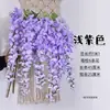 Flor de Vid para Fotografía Decoración de Boda Flores, Flores de Glicinia Gigantes Artificiales, Flores Falsas de Rama Larga en Cadena, Flores de Seda, Guirnaldas de Flores Colgantes