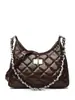 Bolso bandolera de nicho para debajo del brazo con cadena de rombos tacto de alta gama textura de lujo ligero bolso de un solo hombro para mujer nuevo estilo bolso bandolera para dama