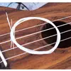 Cuerdas para Ukelele de 21/23 pulgadas 26 pulgadas universales de nylon blanco juegos de cuerdas para ukelele cuerdas para ukelele al por mayor