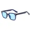 Gafas de sol de moda estilo europeo y americano para hombre, gafas para conducir y pescar, gafas con protección UV para mujer, gafas planas bloqueadoras de luz azul