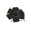 En stock tela imitación lino bolsa de bolsillo de texto pulsera de juego bolsa de embalaje de almacenamiento bolsa de almacenamiento de carga para auriculares bolsa antipolvo para joyas