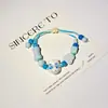 Pulsera de Cerámica Jingdezhen Nueva Historieta China Pulsera Boutique Venta al por Mayor Estudiante Joker Explosiones Puesto del Mercado Nocturno Pulsera