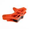Guía de Cadena CQR Guía de Cadena de Arrastre Horquilla Plana Pegamento Debajo Pequeña Modificación de Pegamento Motocicleta Off-Road de Plástico KTM Keweis