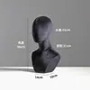 Accesorios de Maniquí para Pelucas, Soporte para Sombreros, Cabeza de Maniquí, Soporte para Exhibición de Joyería, Soporte para Collares, Cabeza de Maniquí con Agujeros para Pines