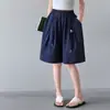 Shorts de Verano para Niñas 2026 Nuevo Casual Estilo Coreano para Niños Mayores, Pierna Ancha, Protección Solar, Secado Rápido, Modernos Shorts de Cinco Puntos