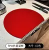 Tabla de cortar TPU antibacteriana y a prueba de moho para el hogar, panel semicircular, tabla de cortar de cocina, tabla para cortar frutas, tabla de cortar de plástico