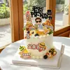 Topper Decorativo para Pastel del Día del Padre 2026: El Amor de Papá es Como una Montaña, Gratitud y Compañerismo, Feliz Día del Padre, Inserto Acrílico