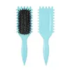 Pente Amazon Fofo Top Cranial Saltitante Pente para Cabelo Cacheado Massagem com Bolsa de Ar Alisamento Escova de Nylon Pente de Palha de Trigo Atacado