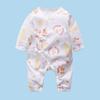 Ropa para Recién Nacido 0-3 Meses Primavera y Otoño Bebé Recién Nacido 6 Ropa de Mariposa Ropa de Monje Fina Mameluco para Bebé Algodón Puro