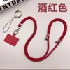 Cordón para teléfono Correa para el cuello Cruzado Ajustable Retráctil Personalizado Creativo Moda Cadena Lanyard Porta Tarjetas/Llaves
