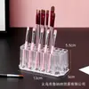 Soporte de Exhibición Multicapa de Acrílico para Pasadores y Accesorios para el Cabello con Ranuras y Estantes de Almacenamiento