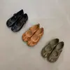 Zapatos retro de pezuña de cerdo para mujer, de suela blanda, con una sola tira, zapatos planos, zapatos de punta dividida para mujer Primavera y Otoño 2026, zapatos Mary Jane