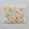 Fondo de Pared de Flores Artificiales Arreglo Floral para Fondo de Transmisión en Vivo de Influencer Hortensia Rosa Arreglo de Flores de Plástico para Sala de Transmisión en Vivo
