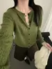 Cárdigan de punto abierto de seda y cachemira para mujer, nueva colección otoño 2026, de un solo botón, color liso, chaqueta suéter fina versátil