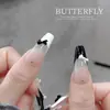 Mini Pequeno Pó de Fragrância Pérola Laço Acessórios para Nail Art Doce Celebridade da Internet Versátil Gravata Borboleta Usável Decoração de Unha Atacado