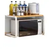 Estante de Almacenamiento para Horno de Microondas Tipo C Estante de Almacenamiento para el Hogar Estante Multifuncional de Cocina para Cocinas Platos