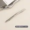 Pinza para el pelo de copo de nieve con diamantes brillantes para otoño e invierno, pinza lateral para flequillo de niña, pinza pequeña, accesorio para el pelo de cabeza, pinza de pico de pato, accesorios para el pelo