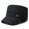 Gorra de Béisbol de Invierno para Hombre con Forro de Felpa para Personas de Mediana Edad y Mayores, Calidez al Aire Libre y a Prueba de Viento, Protección para los Oídos de Pana, Gorra Tipo Pato para Papá Abuelo