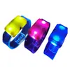 Pulsera luminosa ABSled pulsera luminosa de flash pulsera de flash HAPPY pulsera luminosa de TPU