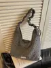 Bolso cruzado transfronterizo 2026 nuevo estilo fresco y simple, bolso de hombro de gran capacidad con correa de lunares, bolso de mano casual estilo coreano