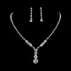 Collar de Perlas de Moda Popular Transfronterizo para Mujer, Joyería de Novia, Pendientes, Accesorios de Cadena para Clavícula de Lujo de Gama Alta de Nicho