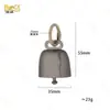 Venda Quente Transfronteiriça Sino de Coleira para Pet Dopamina Super Alto Pingente para Mochila de Montanhismo ao Ar Livre Metal Pintado Colorido Sino de Vaca