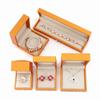 Caja de Embalaje de Joyería Personalizada Hebilla de Perla Cuero PU Caja de Regalo para Joyería Caja para Anillo Pulsera Caja para Colgante