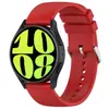 Yue Laiqiang Es Adecuado para Samsung Galaxy Watch6 Correa Deportiva de Silicona con Cola Redonda y Cabeza Plana Correa de Reloj de Color Puro