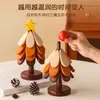 Alfombrilla Aislante para Árbol de Navidad, Salvamanteles Creativos, Posavasos de Mesa, Base para Ollas de Madera Maciza Anti-quemaduras y Resistente a Altas Temperaturas, Adornos para Aparador