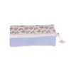 Popular Bolsa de Lápices Floral Hecha a Mano Suave, Bolsa de Lápices Girly Corazón Dopamina Suave, Bolsa Coreana Portátil para Guardar Papelería